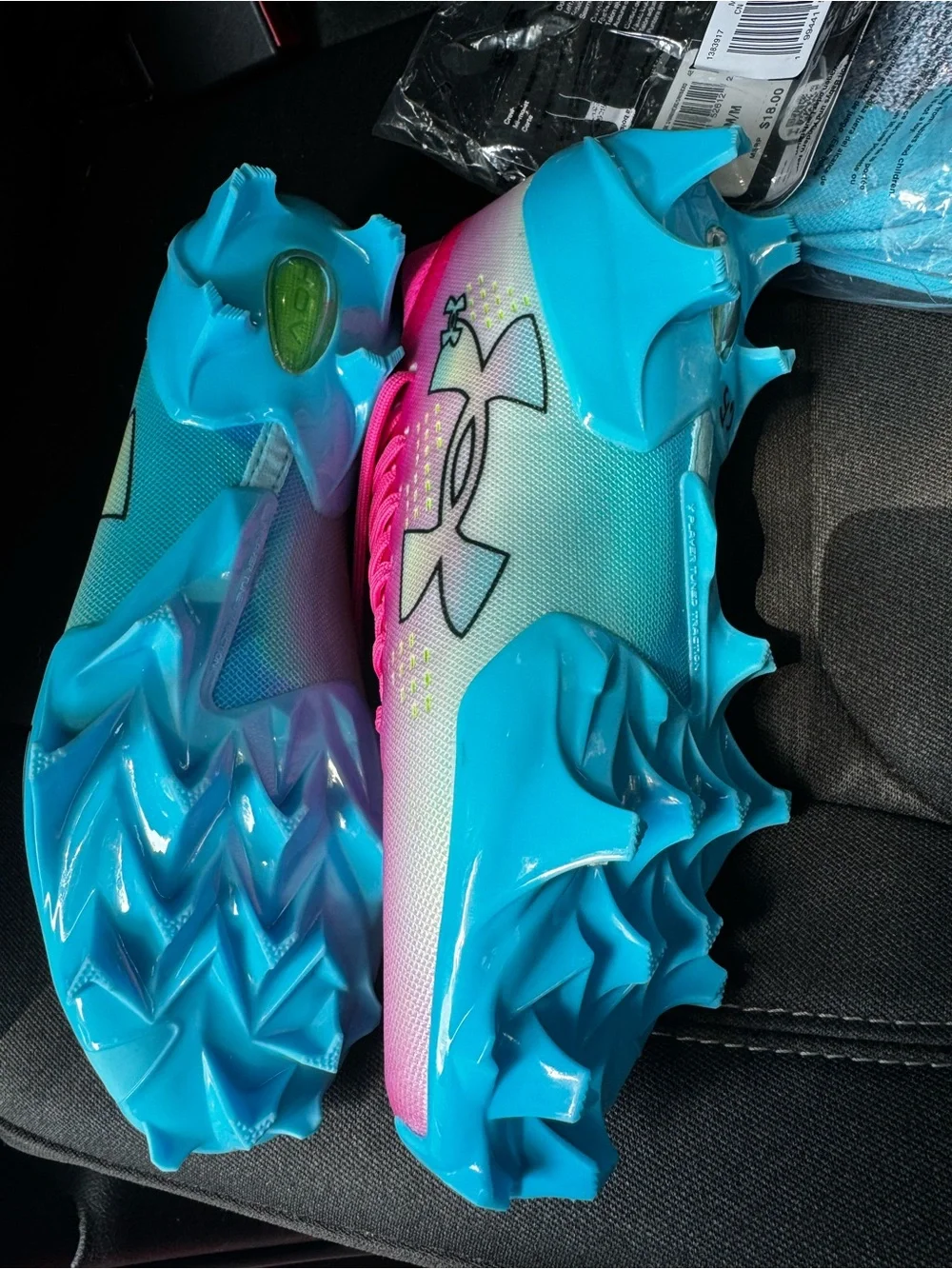 Brand New w/o tags Under Armour Blur Pro Football Soccer Lacrosse Cleats Sz 6.5